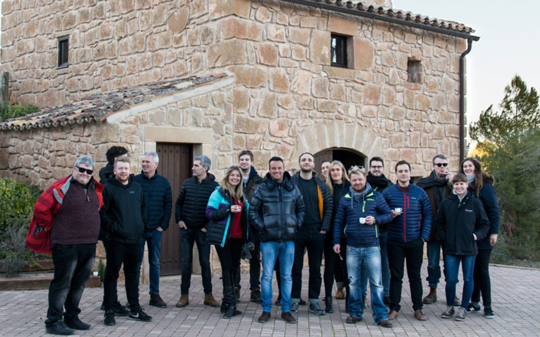 Xefs britànics visiten finques i el Molí de Grup Pons