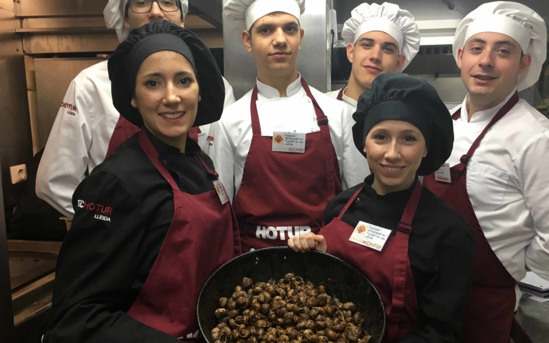 (Català) L’Escola d’Hoteleria promociona l’Aplec al Caragol Tour 2018