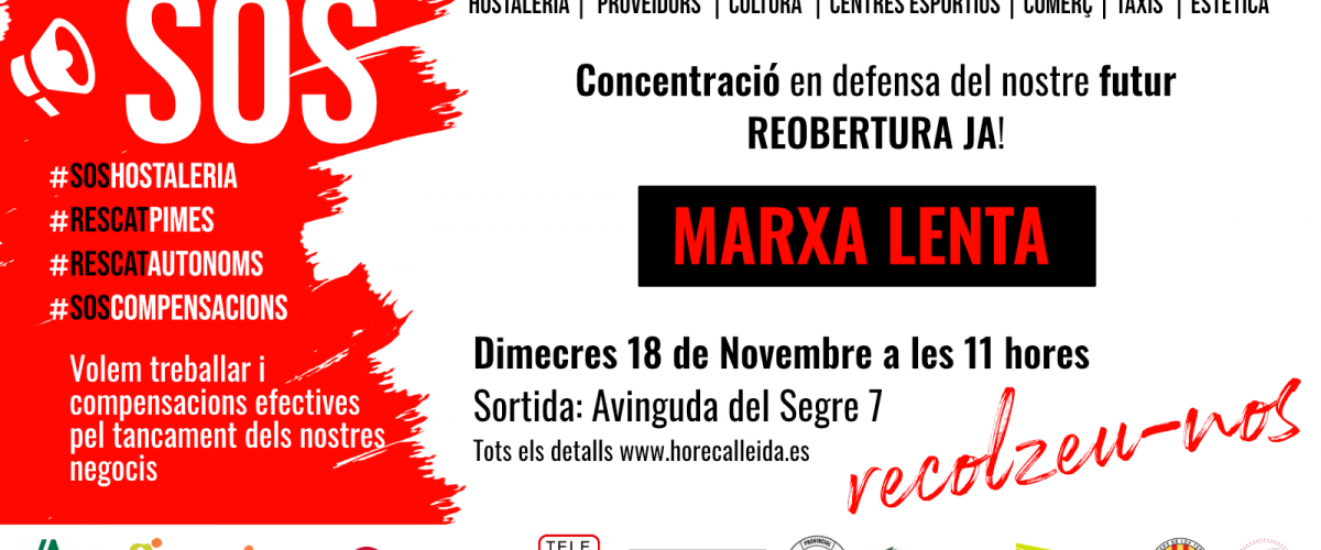 SOS - MARXA LENTA, 18N