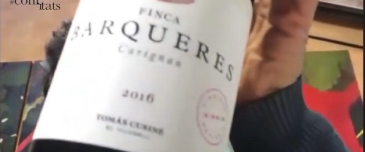 #CONFIITATS: Tomas Cusiné presenta el monovarietal de carinyena Finca Barqueres 2016